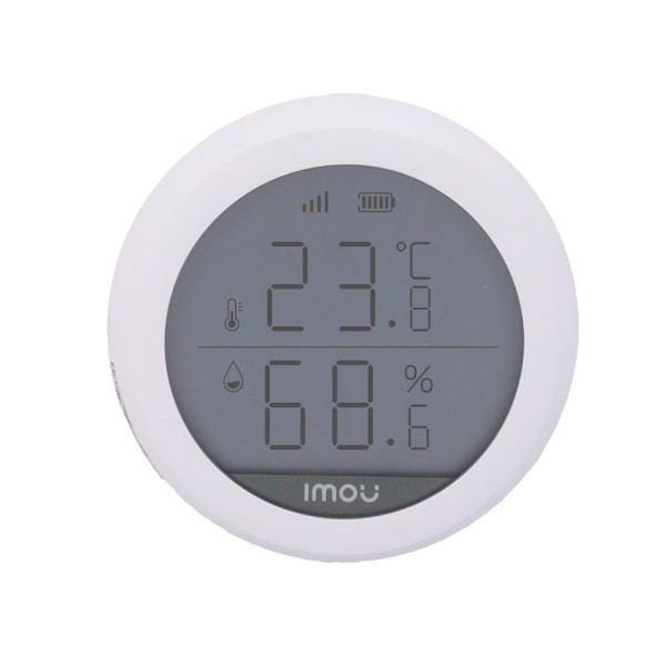 Acheter IMOU ZTM1-EU-IMOU Capteur d’humidité et de température Imou - Écran LCD intégré - Zigbee 3.0 - Grande précision - Nécess