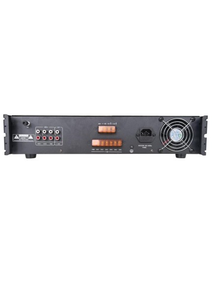 Hikvision Audio Hik-Audio-23 DS-QAE0A120G1-VB6 Amplificador analógico de 6 zonas e 120 W