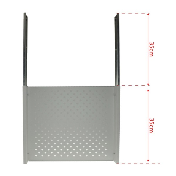 BYSECUR BYSECUR-10 VR-010 Bandeja removível para segurança. Compatível com VR-110 e VR-110E