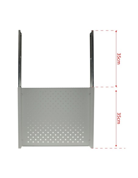 BYSECUR BYSECUR-10 VR-010 Bandeja removível para segurança. Compatível com VR-110 e VR-110E