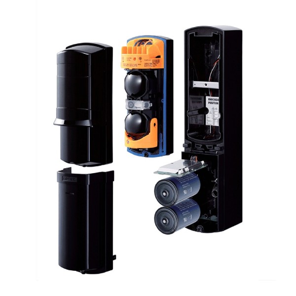 OPTEX OPTEX-168 SL-100TNR Barreira de Infravermelha Dual Auto-Powered 30m 1 Canal externo IP55