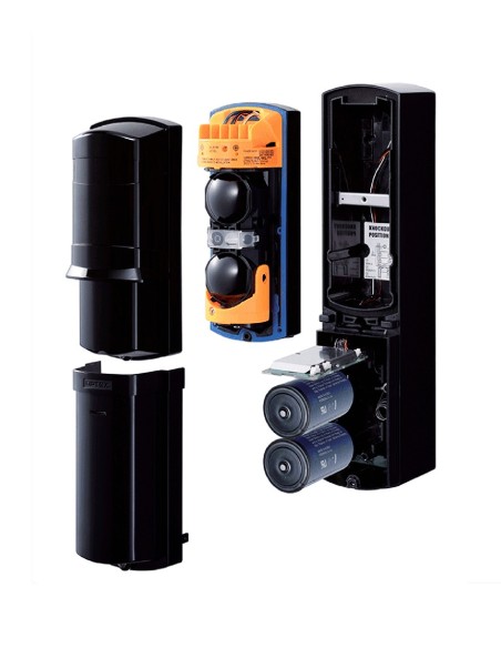 OPTEX OPTEX-168 SL-100TNR Barreira de Infravermelha Dual Auto-Powered 30m 1 Canal externo IP55