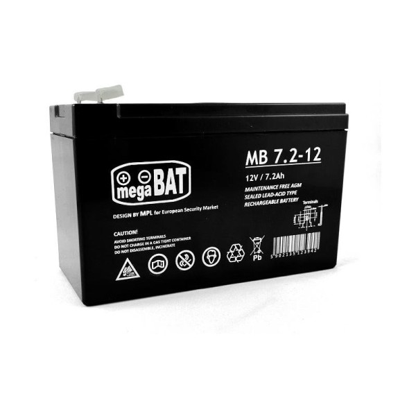 Bysecur bysecur-16 bsc01760 Bateria 12 V. / 7,2 AMP.