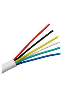 BYSECUR BYSECUR-21 BLSC01623 Bobina 100M Cabo de alarme de 6 fios