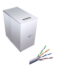 Comprar BYSECUR BYSECUR-297 Bobina de cable UTP cat5e. Certificado . Conductor cobre alta calidad BSC5E100 2