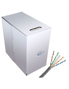 Comprar BYSECUR BYSECUR-26 Bobina en caja de 305m cable de UTP CAT6e rígido CCA BSC01250 2
