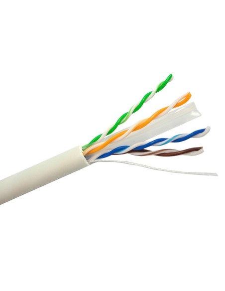 Comprar HIKVISION TRANSMISION AND DISPLAY HIK-T&D-93 Bobina en caja de 305m de Cable U/UTP Cat6 Cobre PVC 24AWG UL CM DS-1LN6-UE