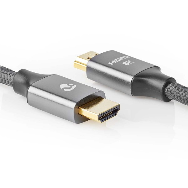 Bysecur bysecur-233 hdmi_8k_1 Leteu de cabo HDMI de alta velocidade 1M 8K