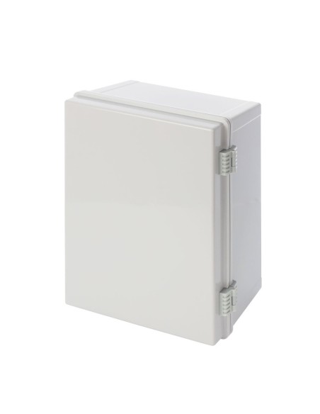 Comprar BYSECUR BYSECUR-362 Caja de ABS 400x300x200, impermeable con bisagras plásticas de cierre y placa base AWB403020