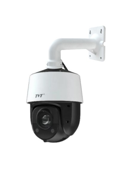 Acheter TVT TVT-292 Caméra dôme PTZ IP 4" 2MP motorisée 4.8-120mm 25X IR 300 m POE. Analyse vidéo IP66 IK10 TVT