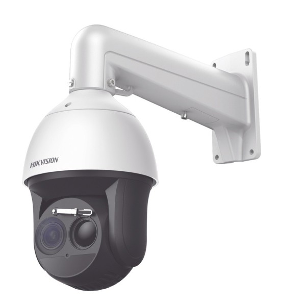 Acheter HIKVISION THERMAL HIK-THERMAL-66 Caméra dôme PTZ IP bispectre thermique-optique 384×288 9 mm 4 MP 50 mm 6-240 mm 40x IR2