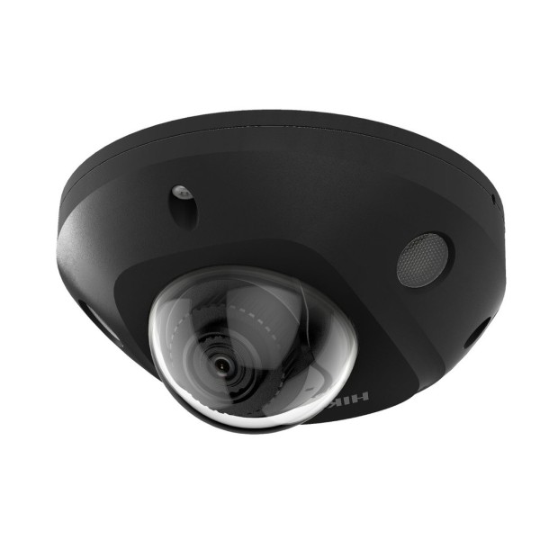 Hikvision Pro HIK-PRO-103 DS-2CD2543G2-é (2.8mm(Preto) IP 4MP Minidomo Câmera 2.8mm ACKNOWNLEGE IR30 MIC WDR120 E / S Audio Alar