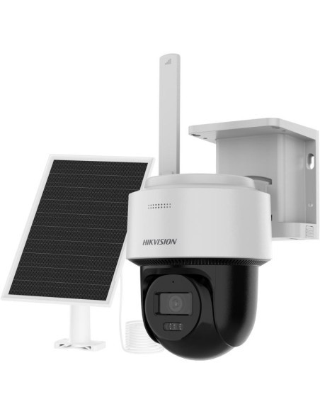 Acheter HIKVISION VALUE HIK-VALUE-538 Caméra solaire 4G PT 4MP 24/7 Panneau solaire 8W. Batterie 9000mAh