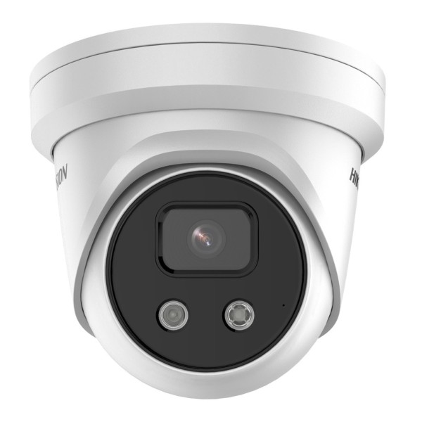 Hikvision Pro HIK-PRO-52 DS-2CD2386G2-IU (2.8mm) (C) câmera de torre 4K 2.8mm IP67 reconhece o microfone Hikvision IR30
