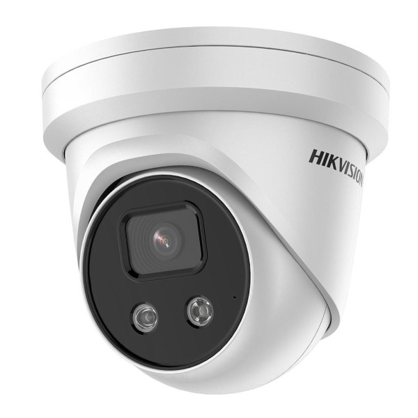 Hikvision Pro HIK-PRO-52 DS-2CD2386G2-IU (2.8mm) (C) câmera de torre 4K 2.8mm IP67 reconhece o microfone Hikvision IR30