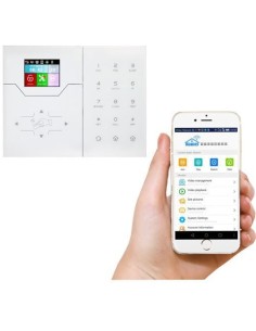 Comprar BYSECUR ALARMS BYSECUR-ALARM-8 Central de Alarma Bysecur IP LCD .Módulo IP + GSM / GPRS . Control por APP BSC03238