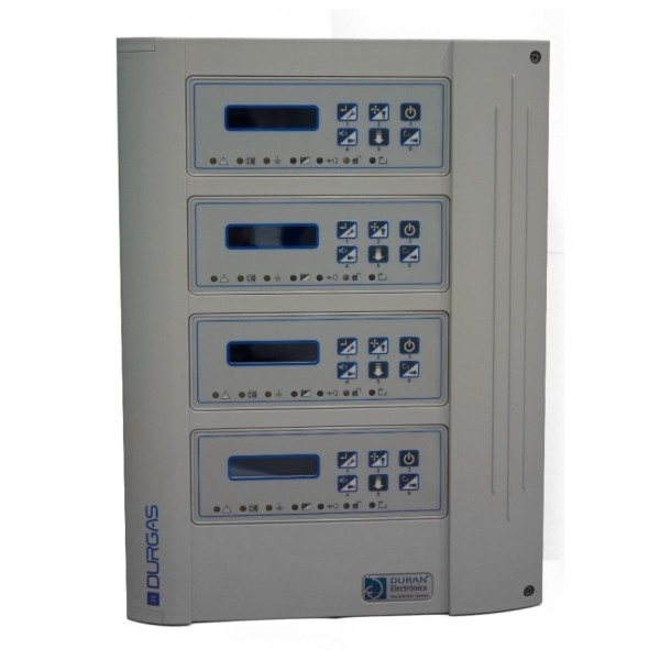 Comprar DURÁN DURAN-6 Central de detección de gases tóxicos, explosivos y oxígeno 2 zonas Ampliable a 4 zonas. Uso industrial DG