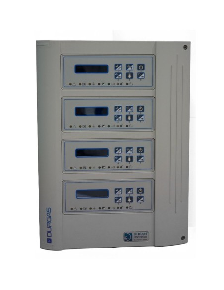 Acheter DURÁN DURAN-6 Centrale de détection de gaz toxiques, explosifs et d’oxygène, 2 zones, extensible à 4 zones. Usage indust