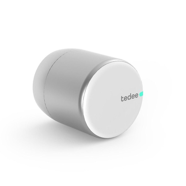 Tedee Tedee-10 Pro + Lâmpada Bloqueio de Bloqueio Tedee Pro para Acesso de Chute de Prata + Bulbo Cilindro Duplo Embra Gerda