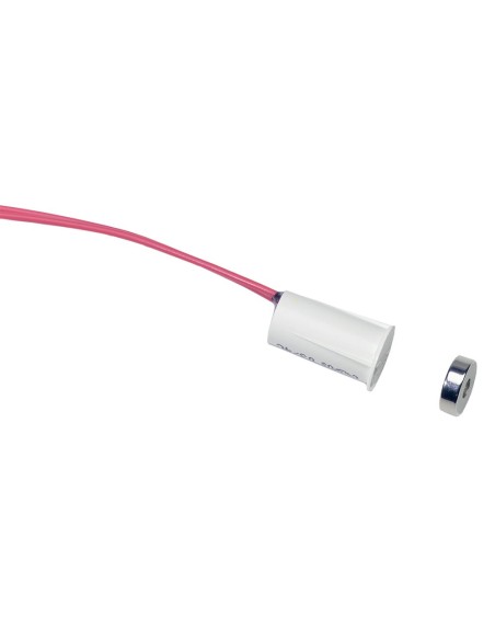 Aritech Aritech-107 R1125-N Recusado Montagem rotativa Contato "Stubby" com ímã "Mini-Max", Branco