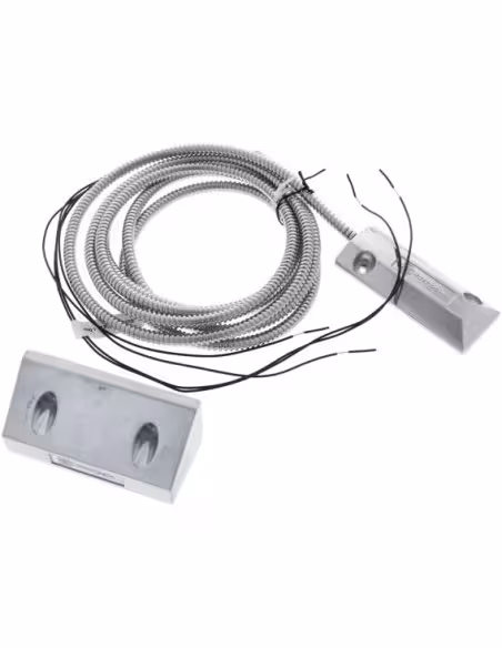 Acheter ARITECH ARITECH-2 Contact magnétique en aluminium haute puissance au sol. Ouverture 75 mm. Câble blindé 2 m pour portes 