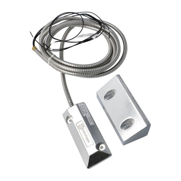 Comprar ARITECH ARITECH-2 Contacto magnético aluminio Gran potencia Suelo. Apertura 75mm. 2m cable blindado puertas y persianas 