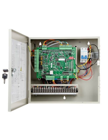 Comprar HIKVISION ACCESS CONTROL HIK-ACC-28 Controladora de 1 puerta Hikvision con caja y fuente de alimentación (Wiegand y RS-4