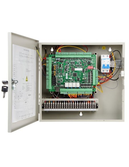 Controle de Acesso à Hikvision Hik-Acc-30 DS-K2604T Controlador de 4 portas Hikvision com caixa e fonte de alimentação (Wiegand 