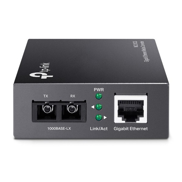 Comprar TP-LINK TPLINK-176 Convertidor de medios monomodo Gigabit 15km MC210CS