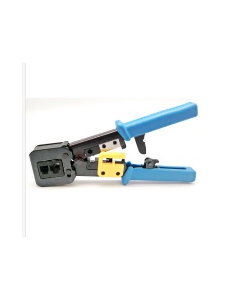 Comprar BYSECUR BYSECUR-329 Crimpadora de conector Pasante RJ45. Empuñadura ergonómica antideslizante BSCEZ8PIN