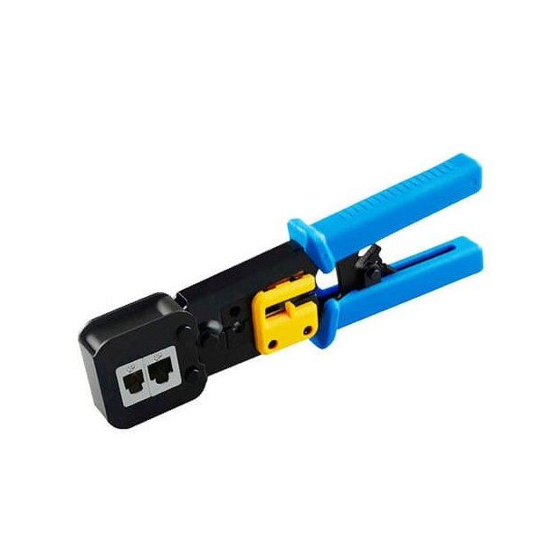Comprar BYSECUR BYSECUR-329 Crimpadora de conector Pasante RJ45. Empuñadura ergonómica antideslizante BSCEZ8PIN