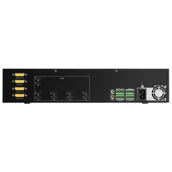 Acheter HIKVISION DISPLAY HIK-DISPLAY-162 Décodeur IP 4K Sortie 10xHDMI 160CH Caméras IP 32MP Entrée vidéo. Prend en charge NVR.