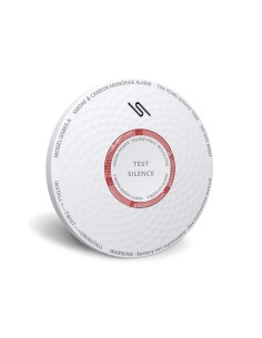 BYSECUR BYSECUR-102 GS883 - um detector de resumo auto-combinado e bateria de lítio de CO