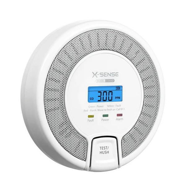 Comprar X-SENSE XSENSE-5 Detector de CO autónomo con señal sonora y visual CO03D