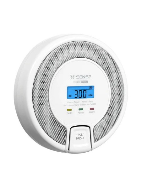 Comprar X-SENSE XSENSE-5 Detector de CO autónomo con señal sonora y visual CO03D