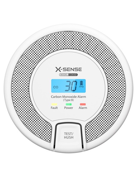 Detector Autônomo do CO03D XSense XSense-5 CO03D com sinal sonoro e visual