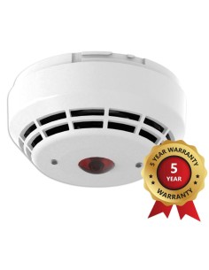 Kidde Kidde-705 Ke-DP3121W-SNV Dupla Dual Aprendizagem Detector Optico Detector óptico Excelência série com isolante, sereia 2