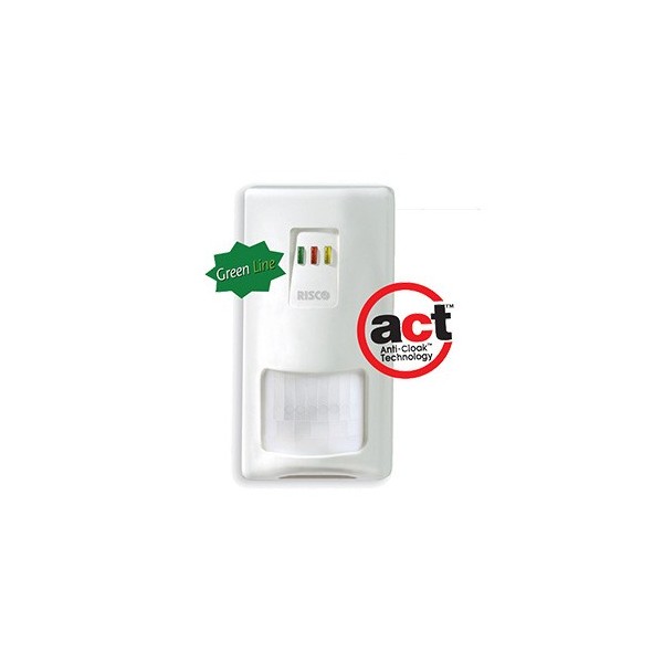 Acheter RISCO RISCO-51 Détecteur DT iWISE 25 m anti-masquage Grade 3 ACT Green Line