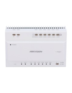 Comprar HIKVISION INTERCOM HIK-INTERCOM-9 Distribuidor de vídeo/audio de dos hilos a IP Conexión en cascada 6CH TCP/IP RJ45 Hikv