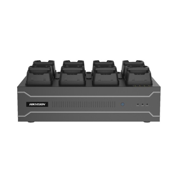 Comprar HIKVISION SOLUTIONS HIK-SOL-154 Estación de acoplamiento de escritorio de 8 puertos para bodycams datos y carga DS-MDS00