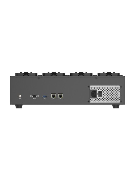 Soluções Hikvision Hik-Sol-154 DS-MDS001 / 2T (MCW407) 8-porta Desktop estação de desktop para dados de bodycams e c