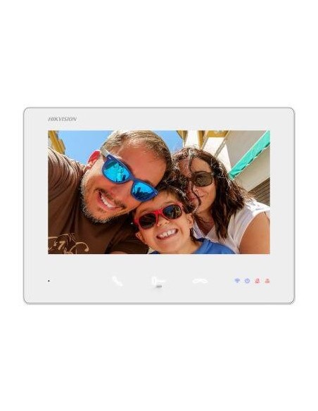 Comprar HIKVISION INTERCOM HIK-INTERCOM-180 Estación interior Monitor para Videoportero 2 hilos HD Wifi Pantalla táctil 7" Blanc