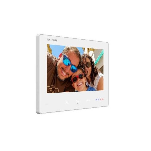 Comprar HIKVISION INTERCOM HIK-INTERCOM-180 Estación interior Monitor para Videoportero 2 hilos HD Wifi Pantalla táctil 7" Blanc