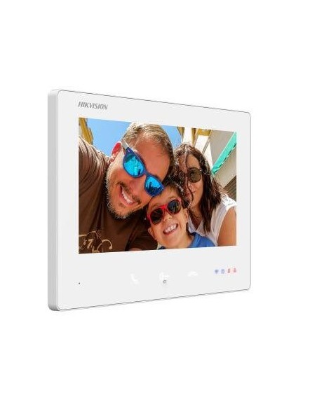 Acheter HIKVISION INTERCOM HIK-INTERCOM-180 Station intérieure Moniteur pour visiophone 2 fils HD Wi‑Fi Écran tactile 7" Blanc