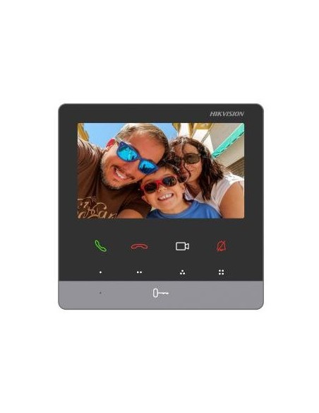 Hikvision Intercom Hik-Intercom-197 DS-KH6100-E1 Estação Indoor para Video Player IP Screen 4.3 "