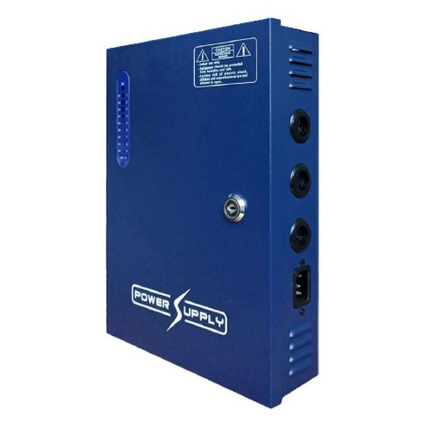 Comprar FOLKSAFE FOLKSAFE-9 Fuente de alimentación CCTV 12V 20A 18 Salidas Folksafe KAS-DC121820