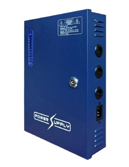 Comprar FOLKSAFE FOLKSAFE-9 Fuente de alimentación CCTV 12V 20A 18 Salidas Folksafe KAS-DC121820