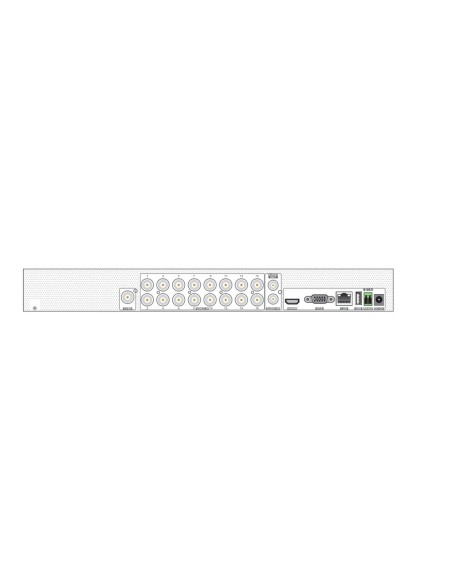 Kaufen TVT TVT-97 Rekorder DVR 5-in-1 16CH 8MP + 8IP 8MP Audio Ein-/Ausgang 2HDD TVT
