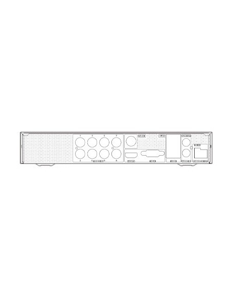 Acheter TVT TVT-106 Enregistreur DVR 5-en-1 8CH 8MP + 8IP 8MP E/S audio 1HDD TVT