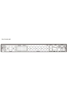 Comprar TVT TVT-108 Grabador DVR 5en1 8MP 16CH + 8IP 2HDD VCA Alarma 16/4 Audio 8/1 TVT TD-2716NE-HP 2